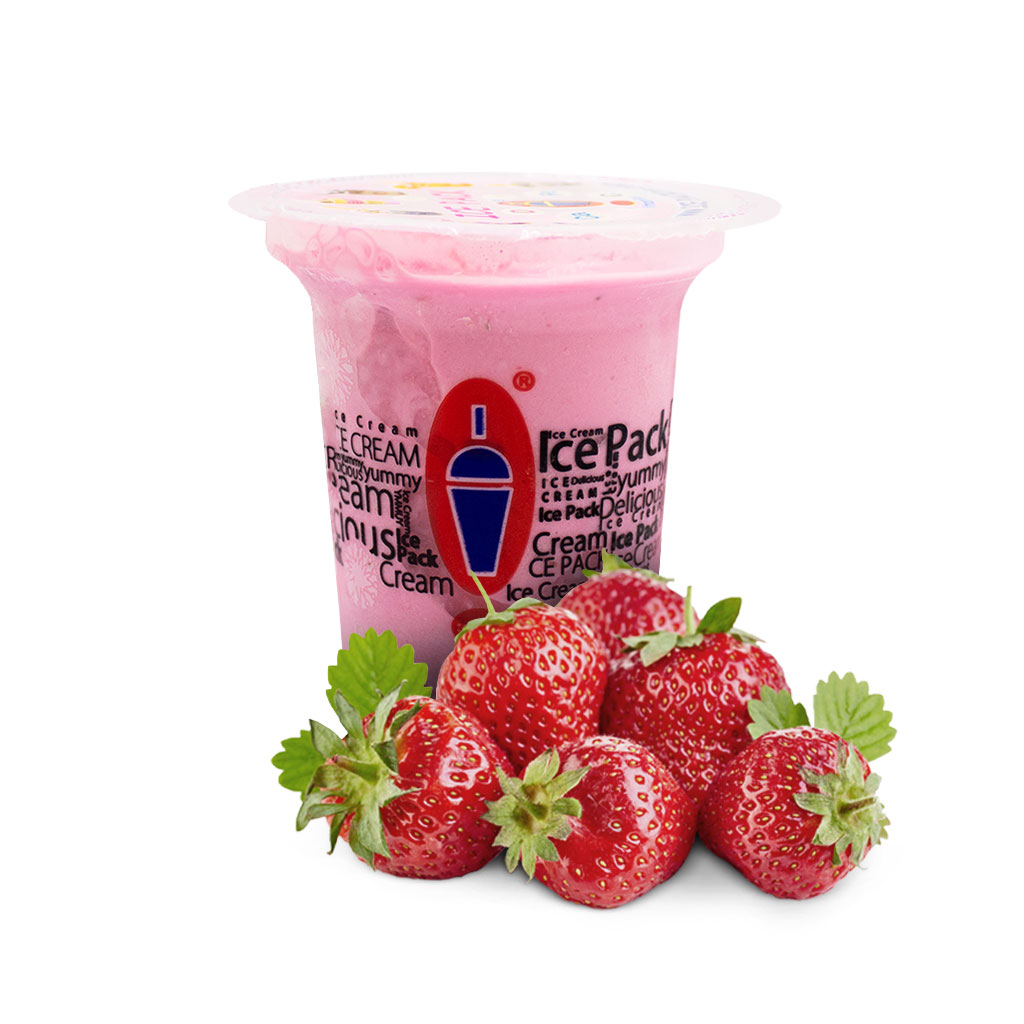 آیس پک توت فرنگی