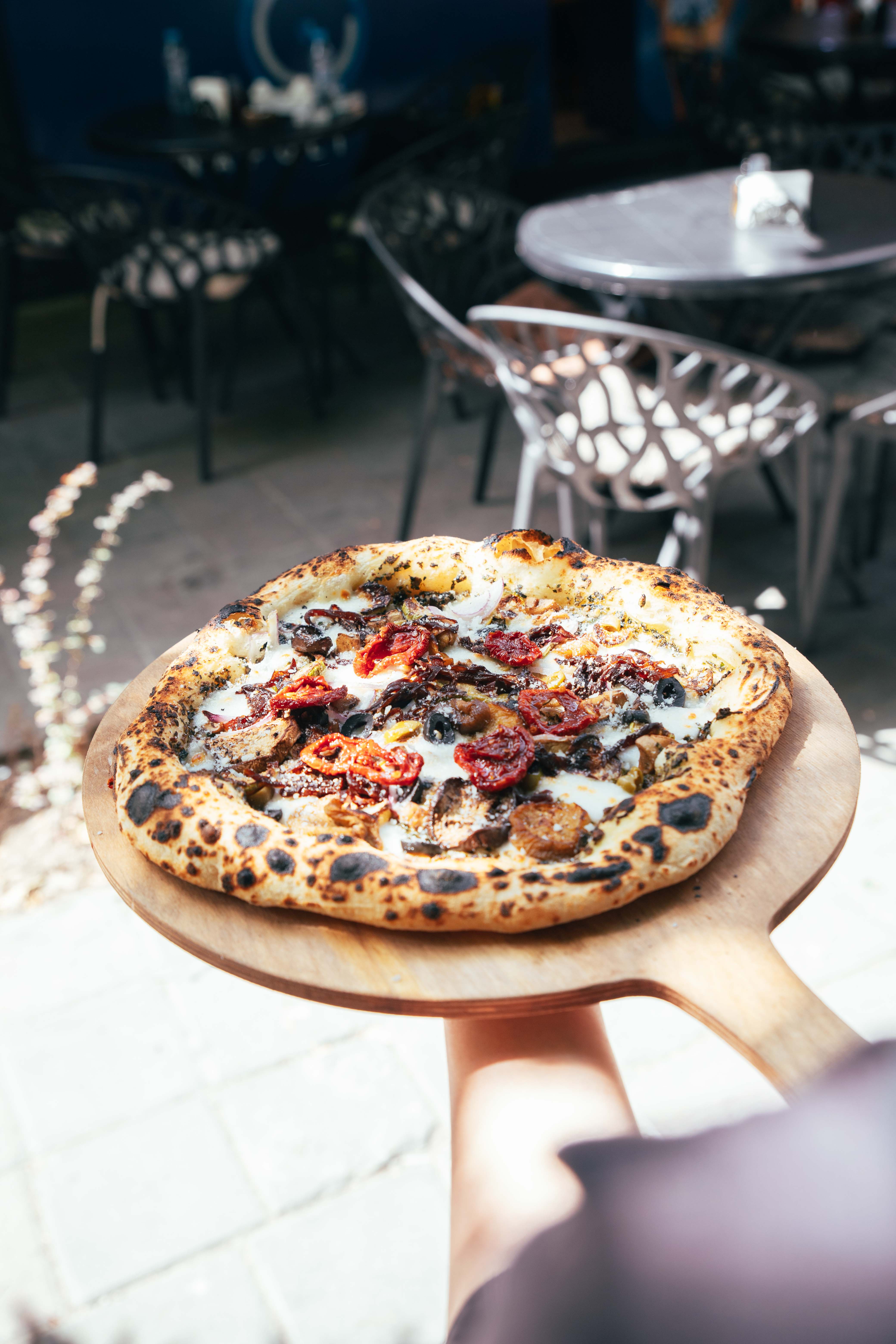  پیتزا ناپُلیتن -سبزیجات