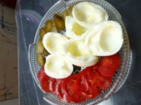 تخم مرغ آبپز