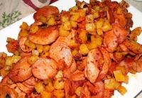 سوسیس سیب زمینی